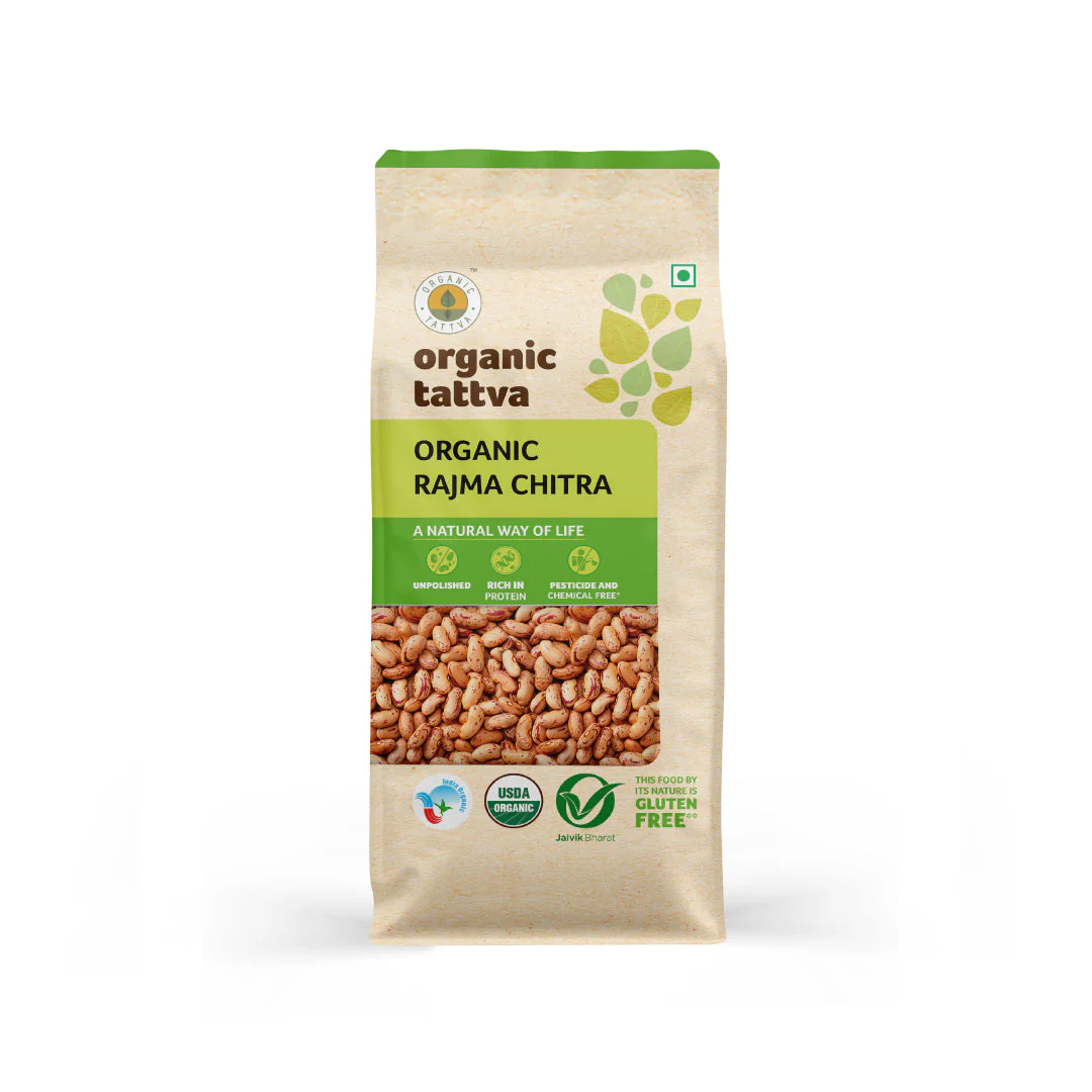 Organic Tattva Rajma Chitra (1.8kg 4lb)