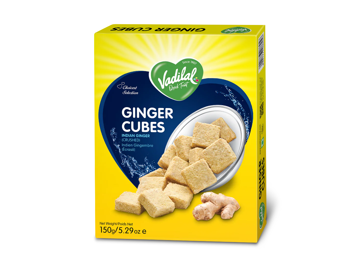 Vadilal Ginger Cubes (150g 5.2oz)