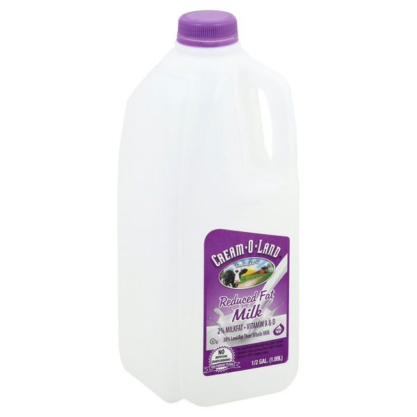 Cream-O-Land Gallon 2% Milk (Half Gallon  1.89L)