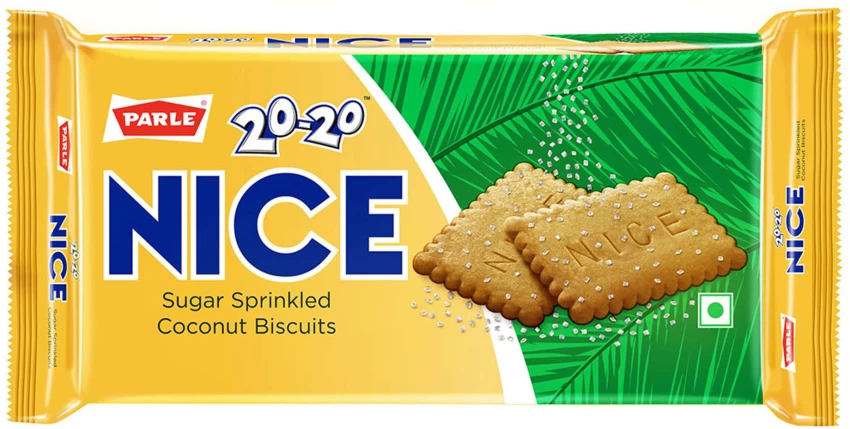Parle 20-20 Nice Coconut Cookies