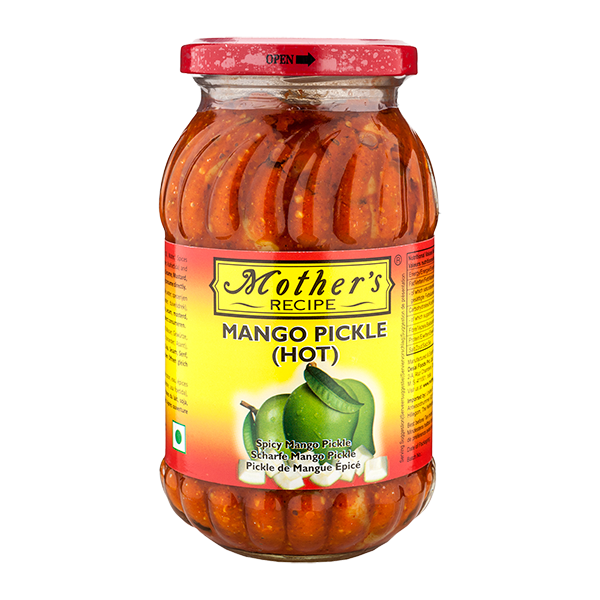 Mothers Mango Pickle (Hot)  1.1Lb (500G  17.6Oz)