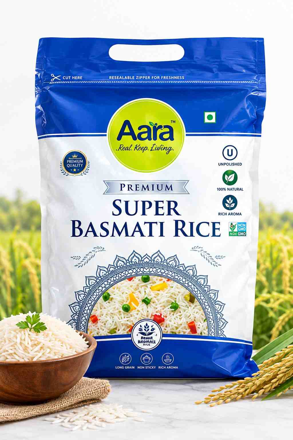 Aara Premium Super Basmati (4.5kg 10lb)