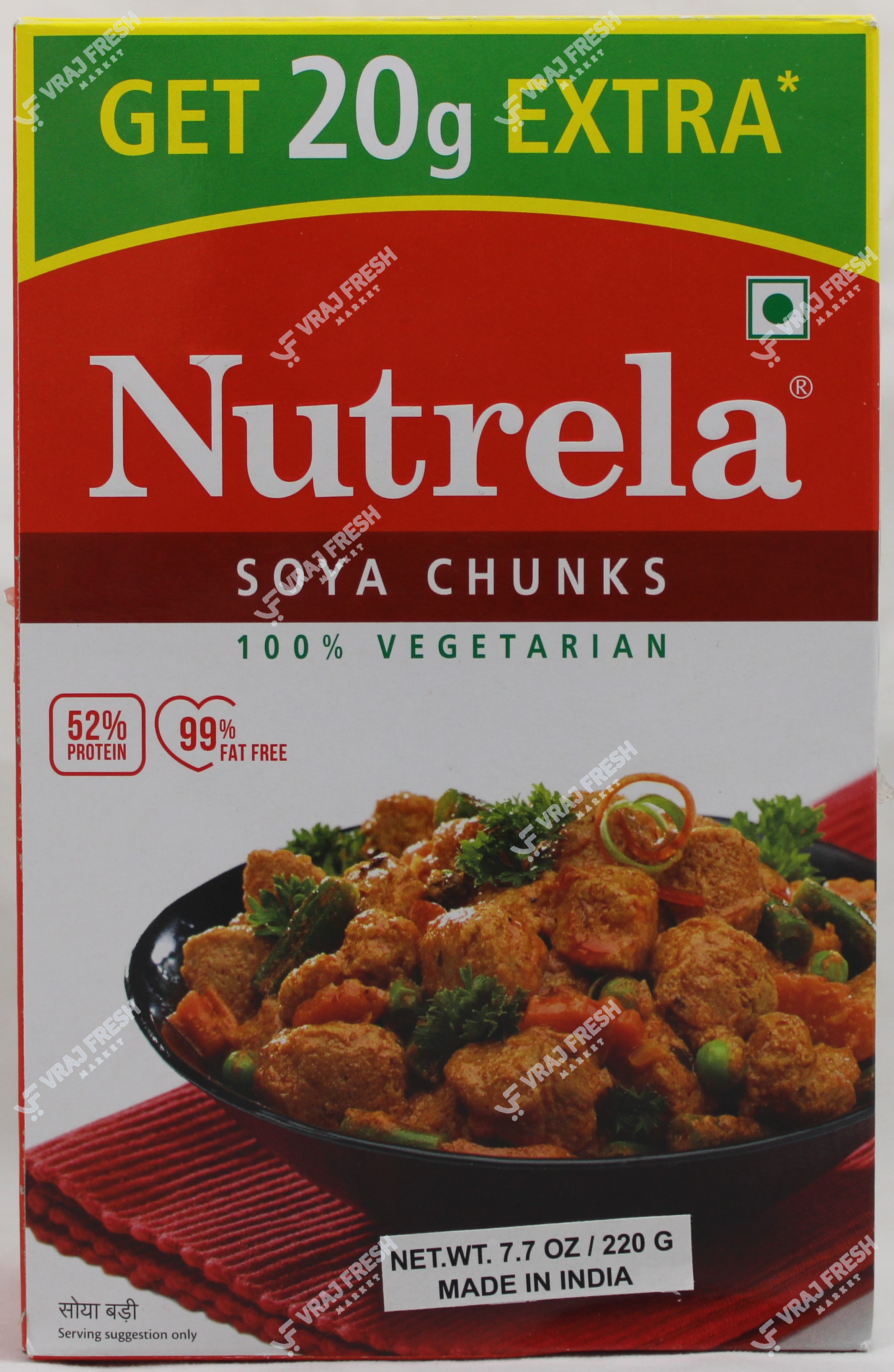 Nutrela Soya Chunks (200g  7Oz)