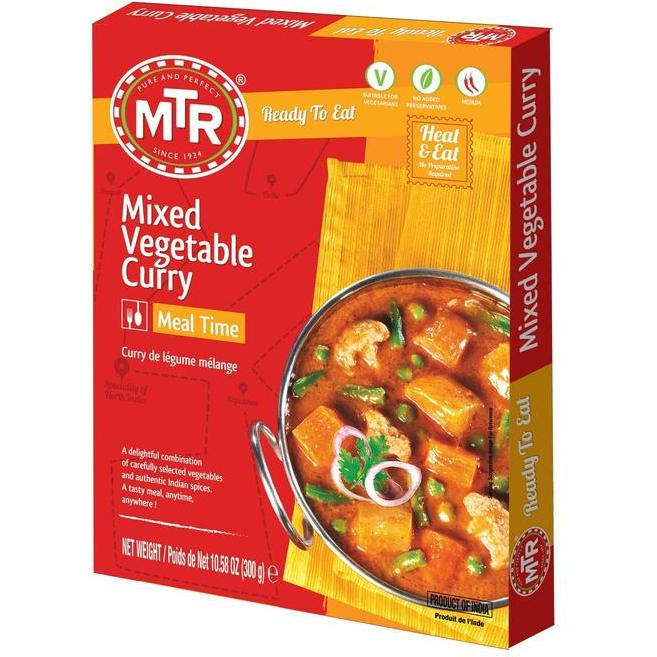 MTR Mixed Vegetable Curry (300g  10.58oz)