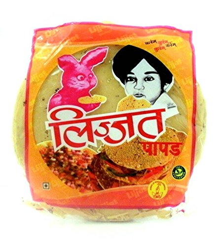 Lijjat Moong Papad (200g  7.05Oz)