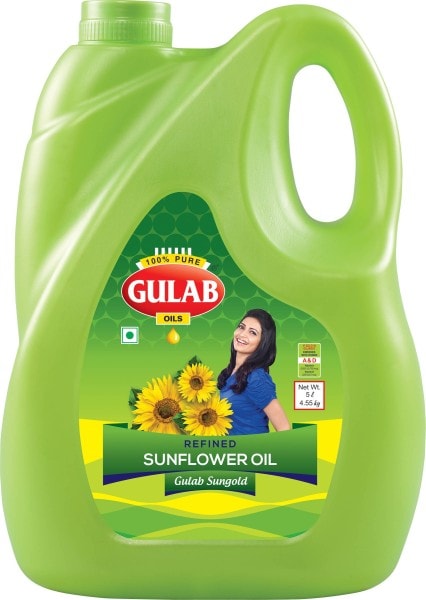 Gulab Sunflower Oil (5L  169oz)