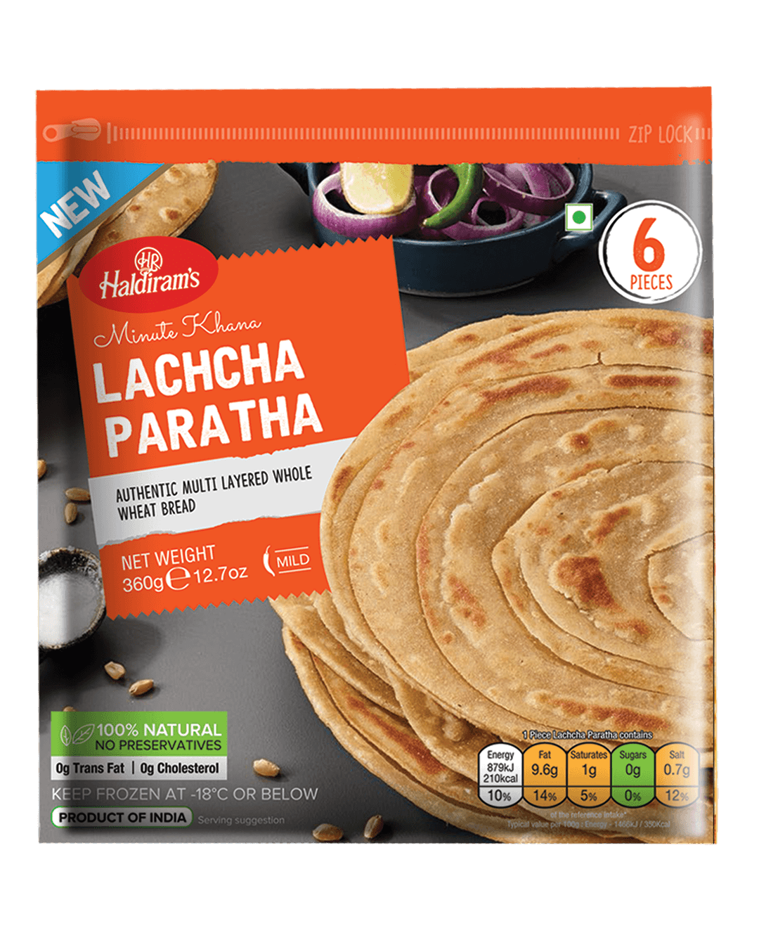 Haldirams Lachcha Paratha 