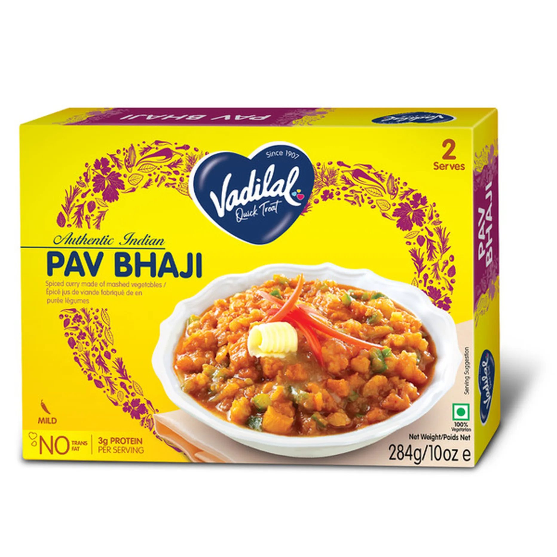 Vadilal Pav Bhaji (284g  10Oz)