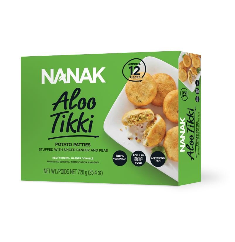 Nanak Aloo Tikki  12 Pieces (720g  25.4Oz)