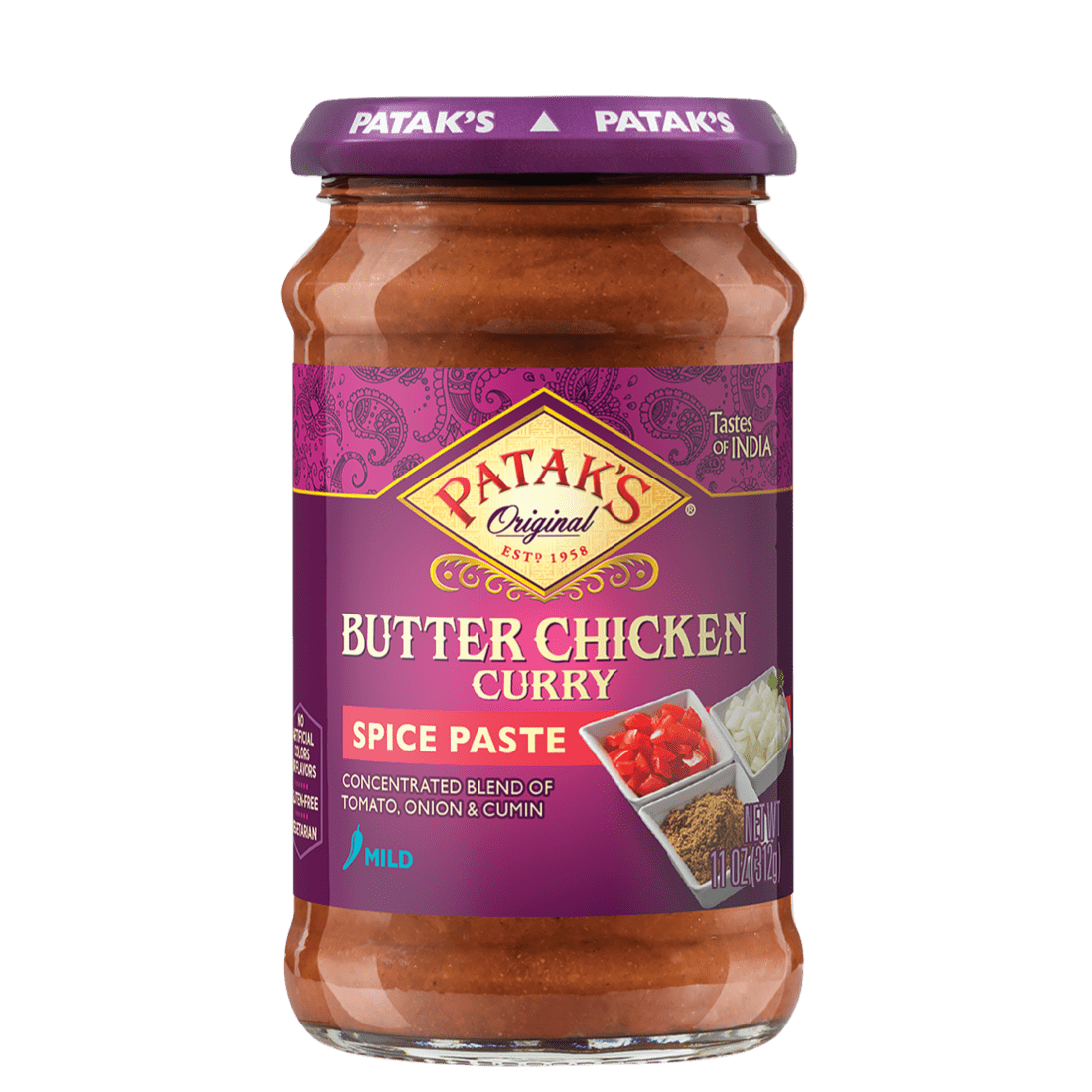 Patak Butter Chicken Curry Spice Paste (283g  10oz)