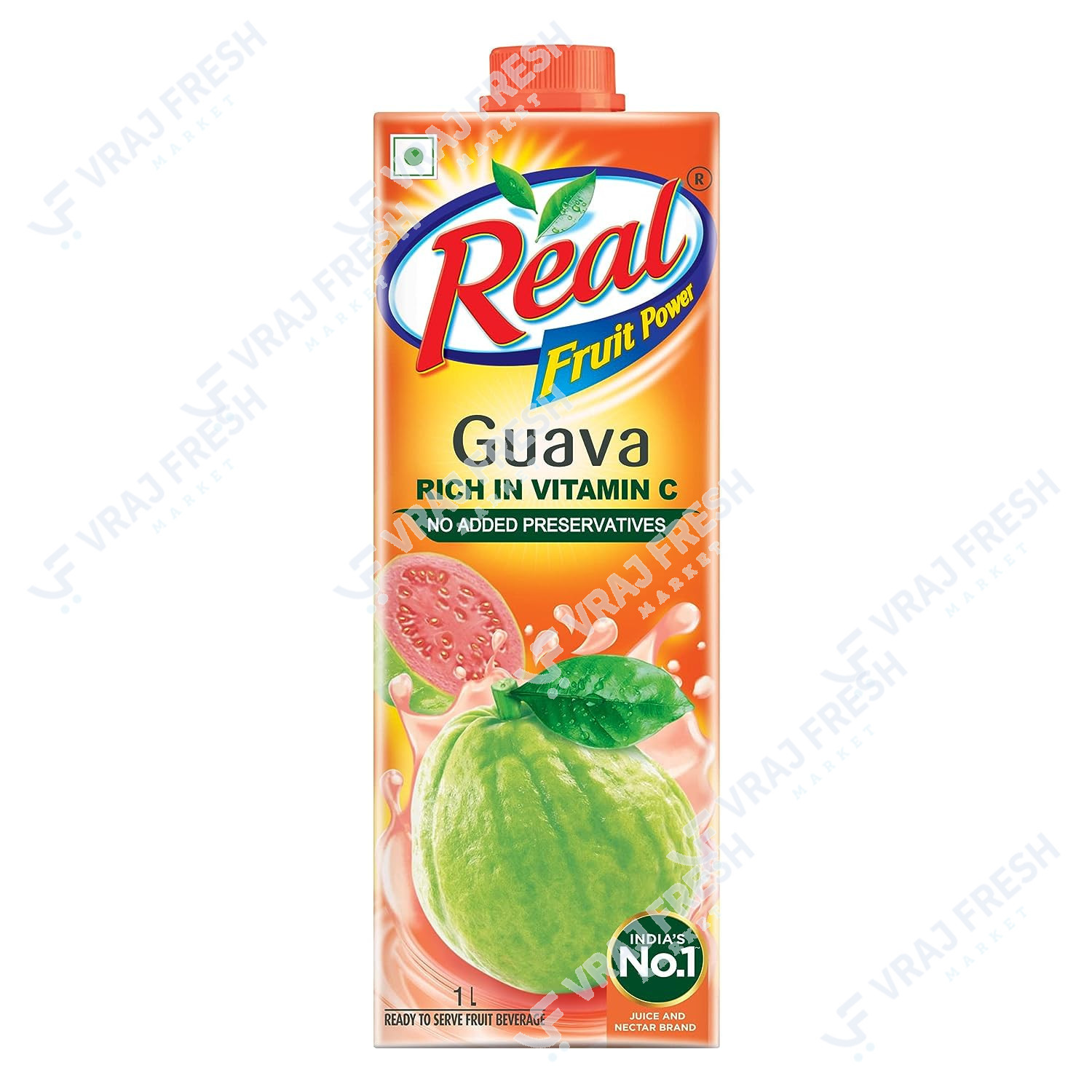 Dabur Real Guava Juice (1 Ltr  33.8Fl Oz)