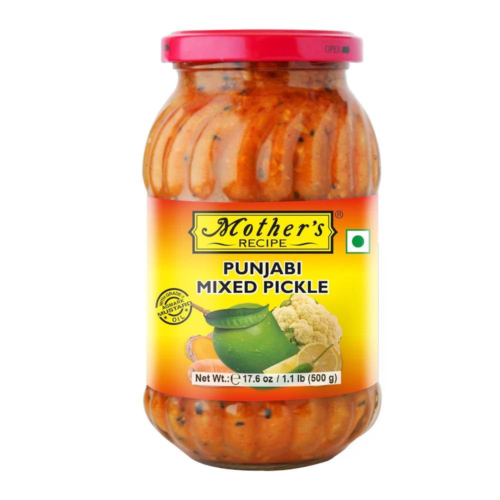 Mothers Punjabi Mixed Pickle (500g 17.6oz)