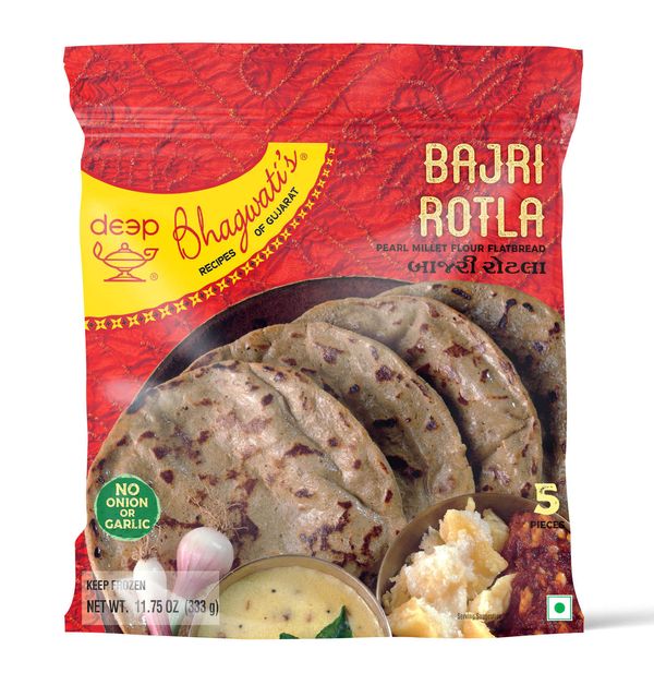 Bhagwatis Bajri Rotla  5 Pcs (333g  11.75Oz)