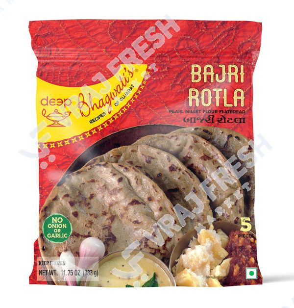 Bhagwatis Bajri Rotla  5 Pcs (333g  11.75Oz)