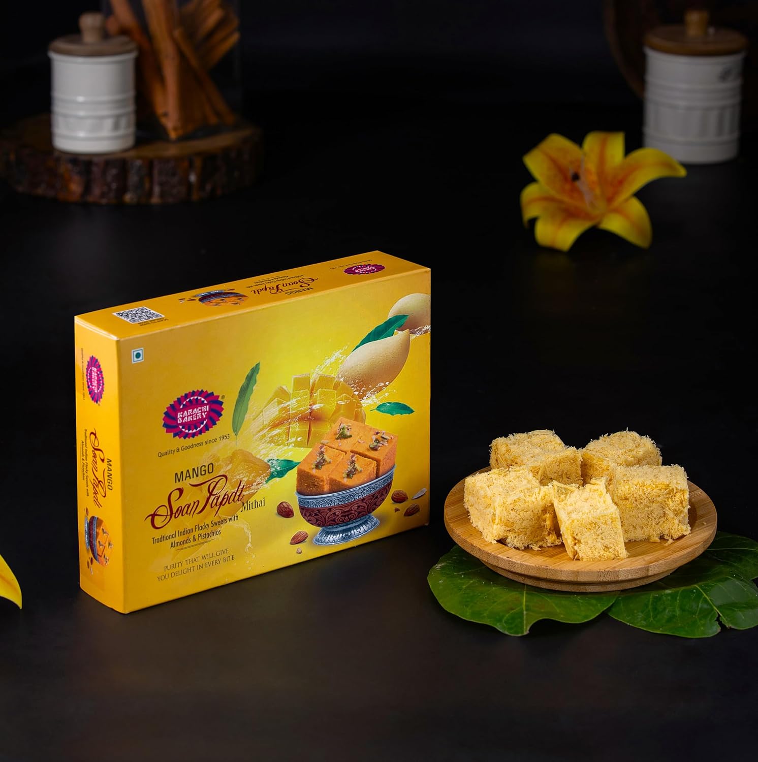 Karachi Bakery Mango Soan Papdi (200g 7oz)