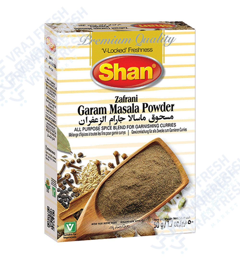 Shan Garam Masala Powder (50g  1.7Oz)