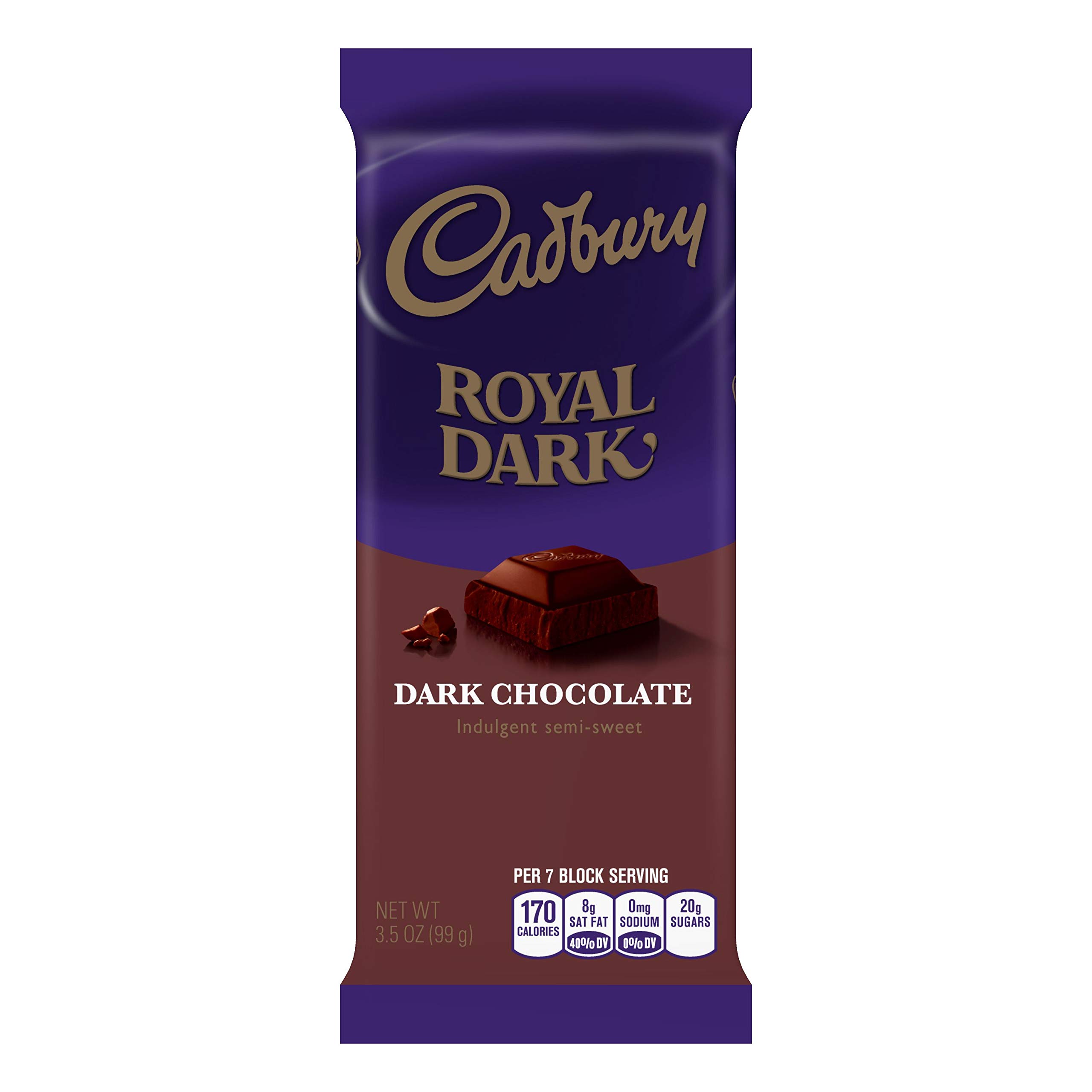 Cadbury Dairy Milk Royal Dark (99g  3.5Oz)