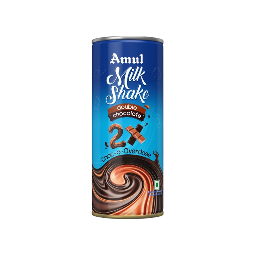 Amul Double Chocolate Milk Shake (200ml 6.76fl.oz)
