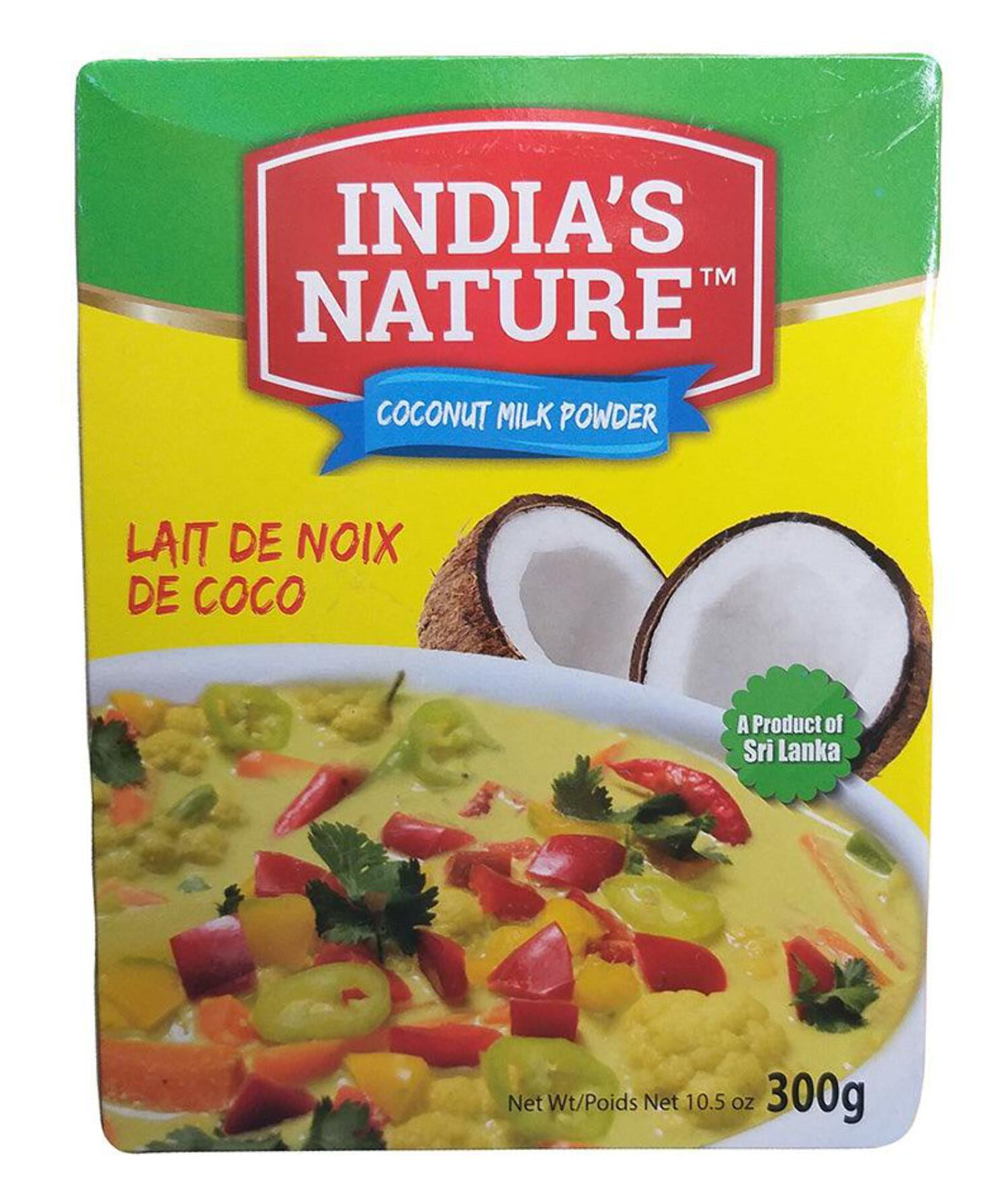 Indias Nature Coconut Milk Powder (300g 10.5Oz)