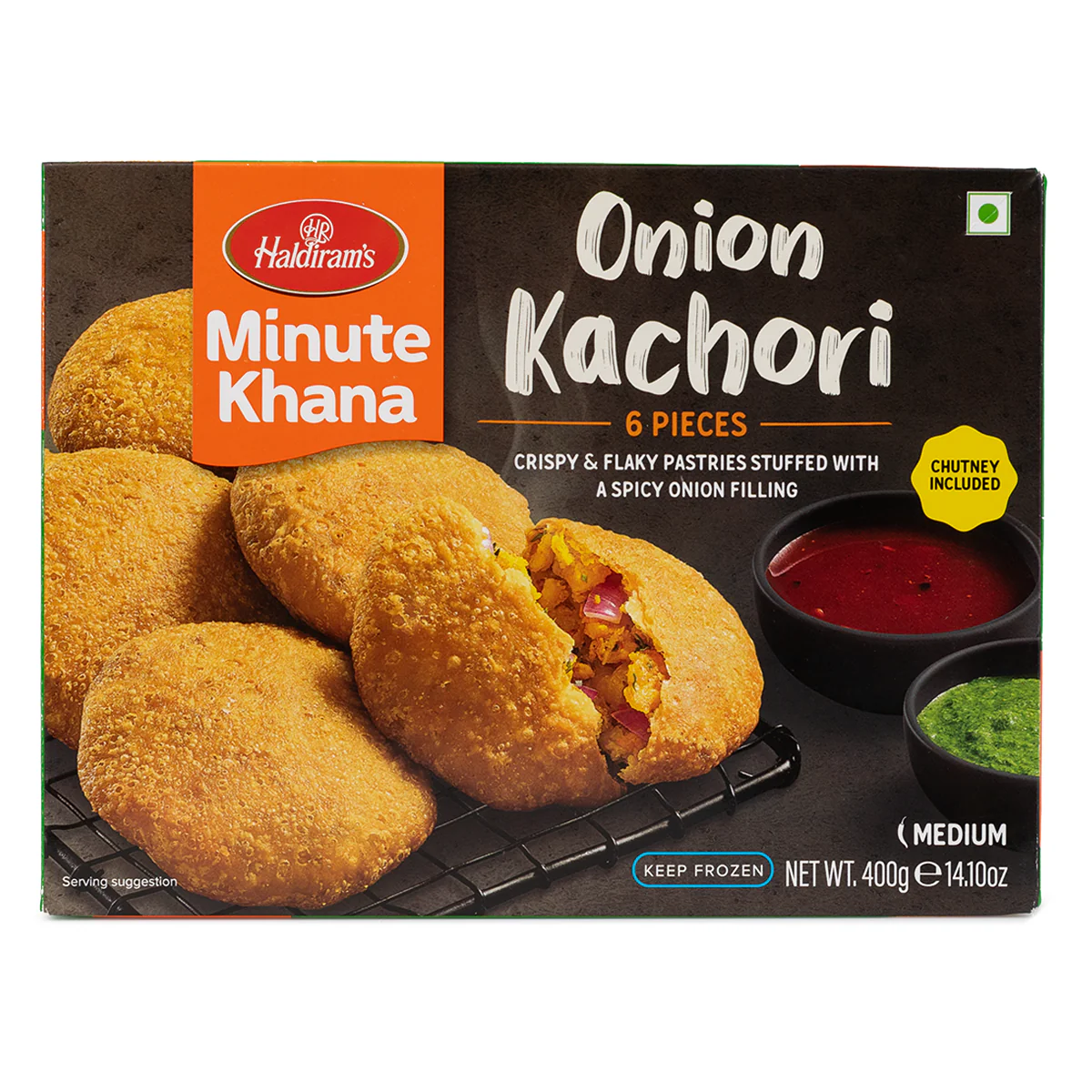 Haldiram's Onion Kachori (400g 14oz)