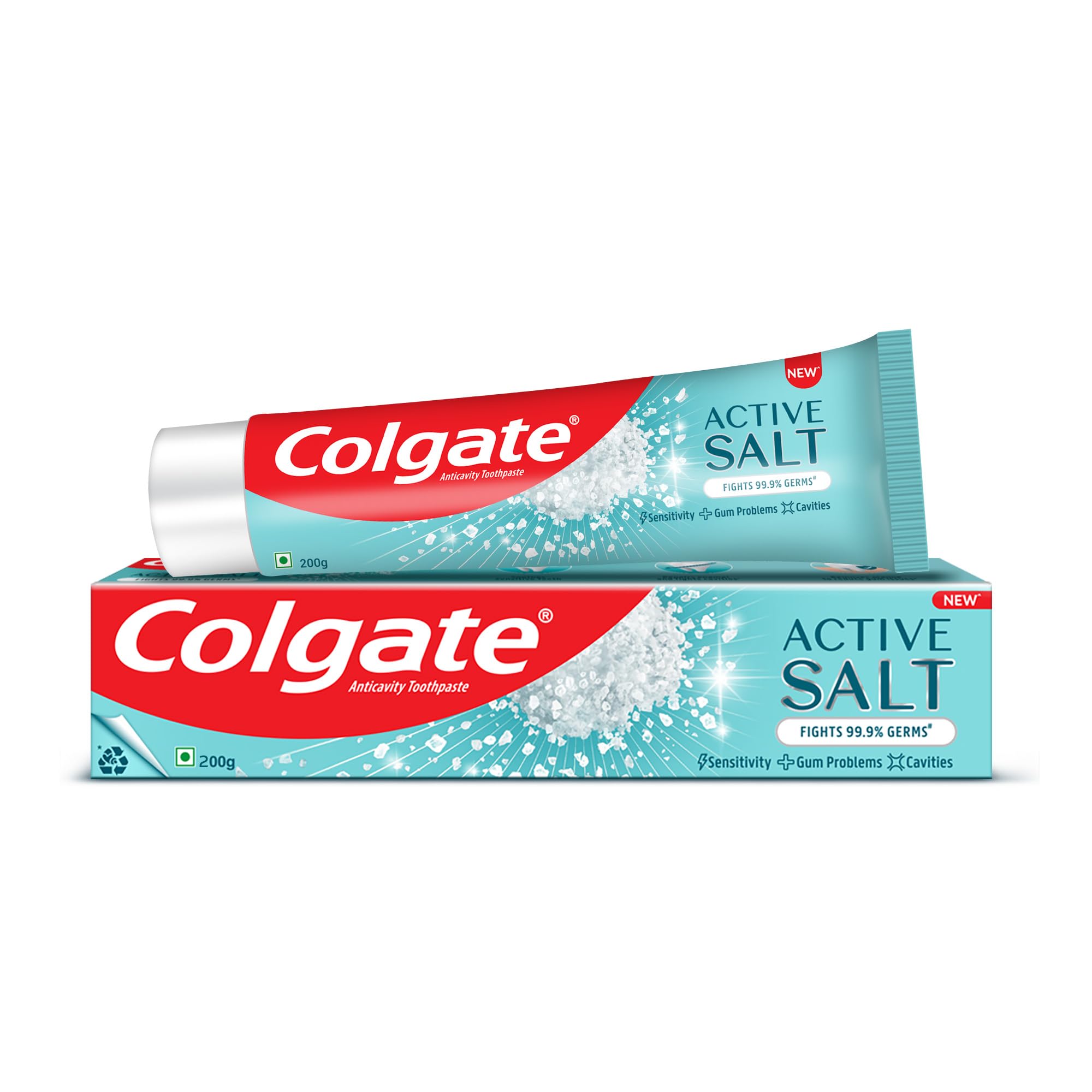 Colgate Active Salt Toothpaste (200g 7oz)