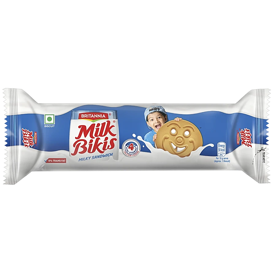 Britannia Milk Bikis (100g 3.5oz)