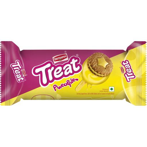 Britannia Treat Pineapple (120g  4.23Oz)