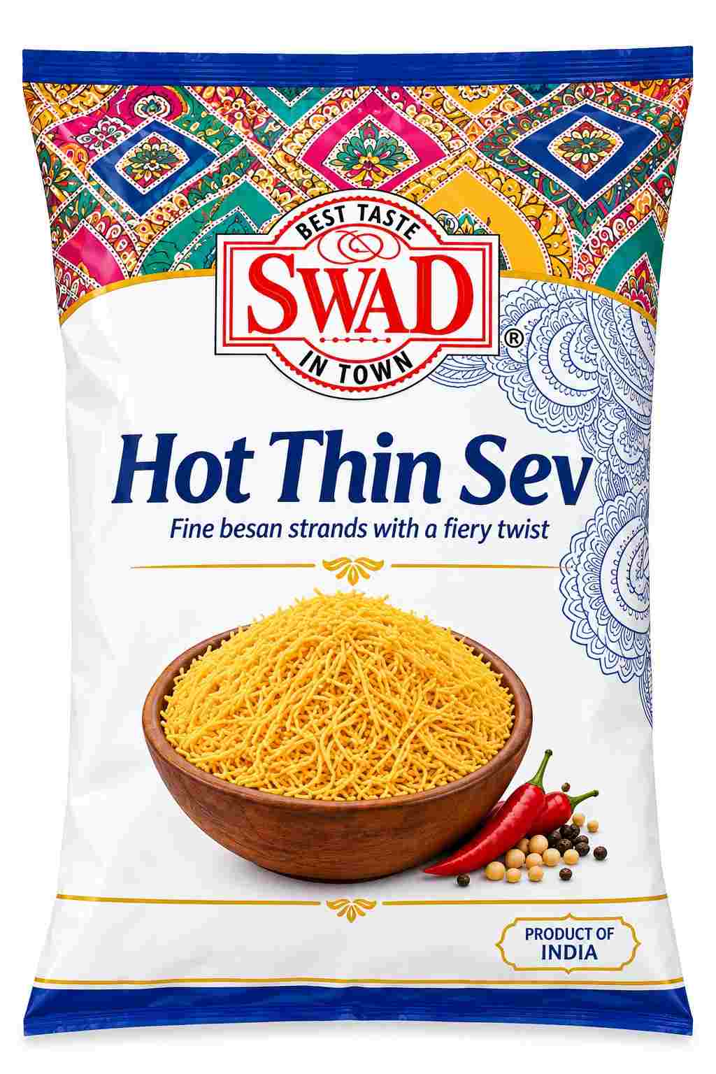 Swad Hot Thin Sev (320g 11oz)