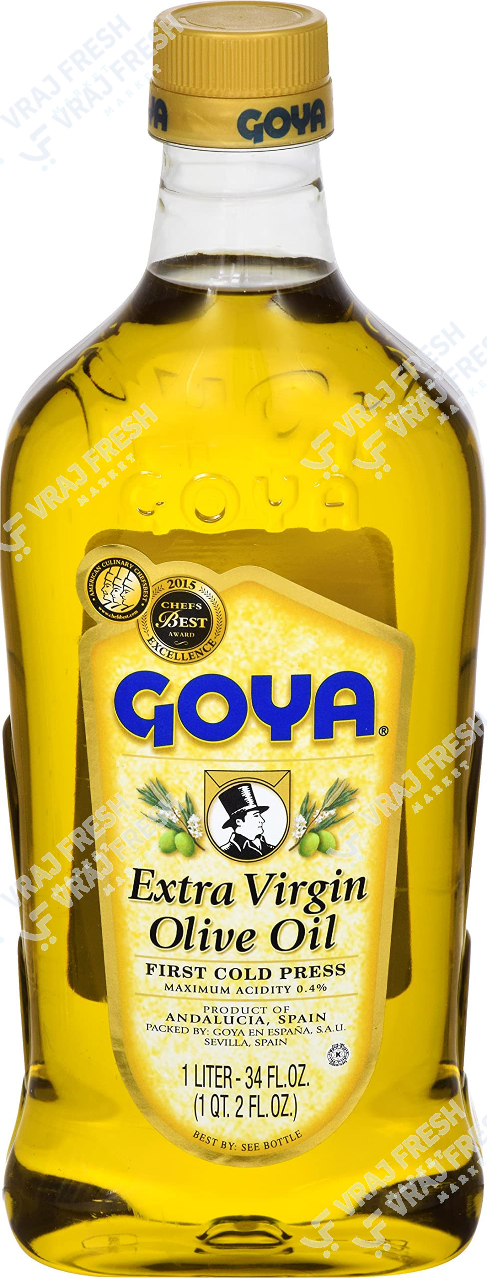 Goya Extra Virgin Olive Oil (34Oz  1L)