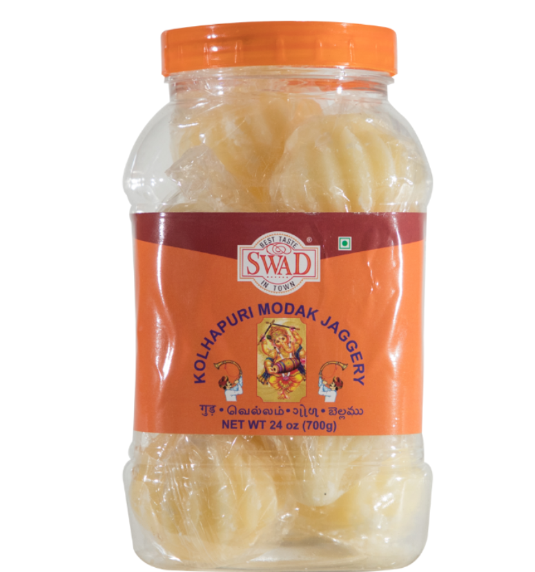 Swad Kolhapuri Modak Jaggery (700g  24Oz)