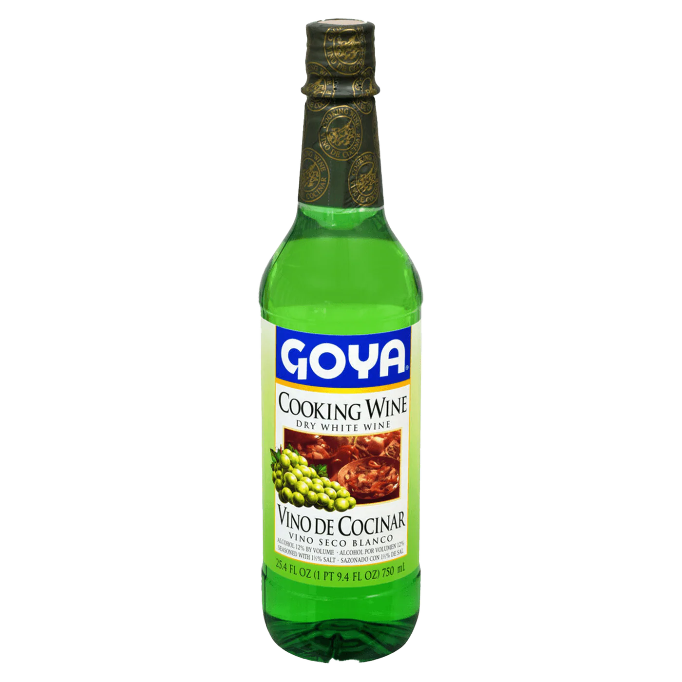 Goya Cooking Dry White Wine (750ml 25floz)