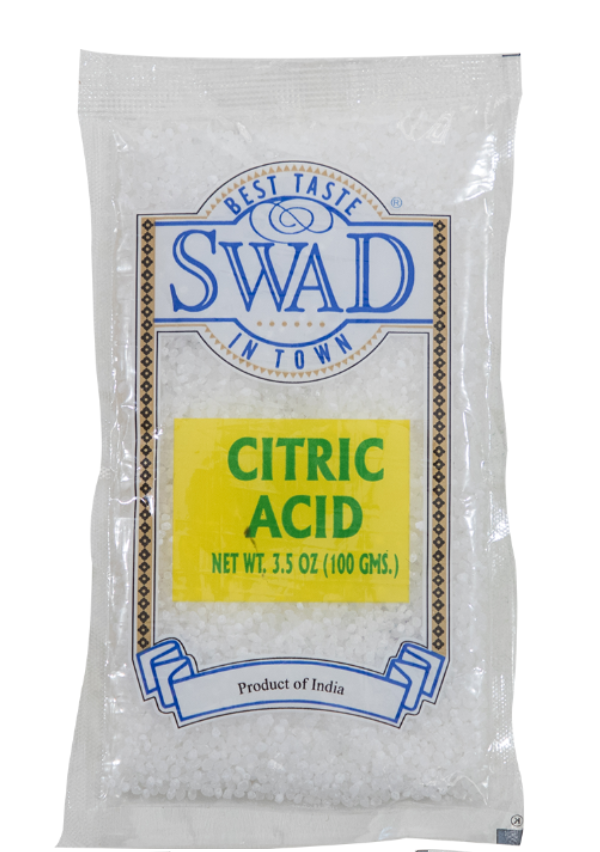 Swad Citric Acid (100g  3.5Oz)