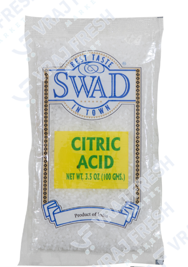 Swad Citric Acid (100g  3.5Oz)