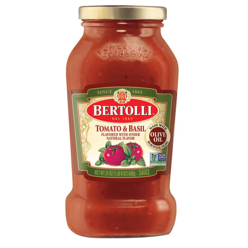 Bertolli Tomato & Basil Sauce (680g 1lb)