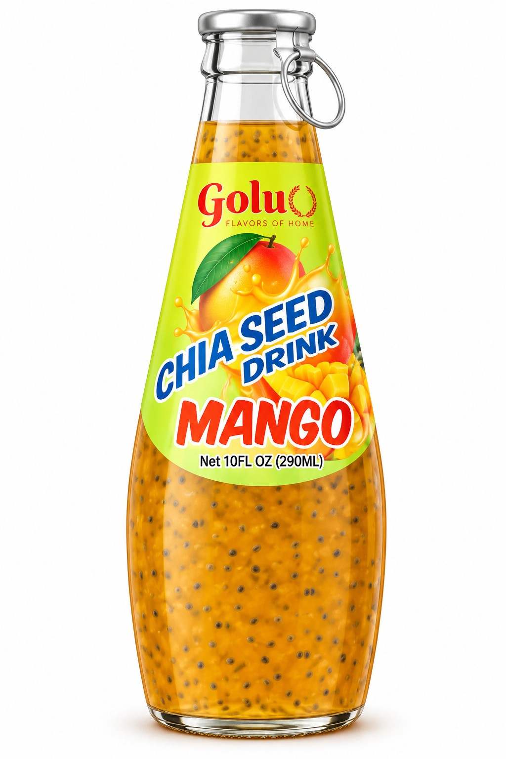 Golu Chia Seed Mango Drink (290ml 10fl.oz)