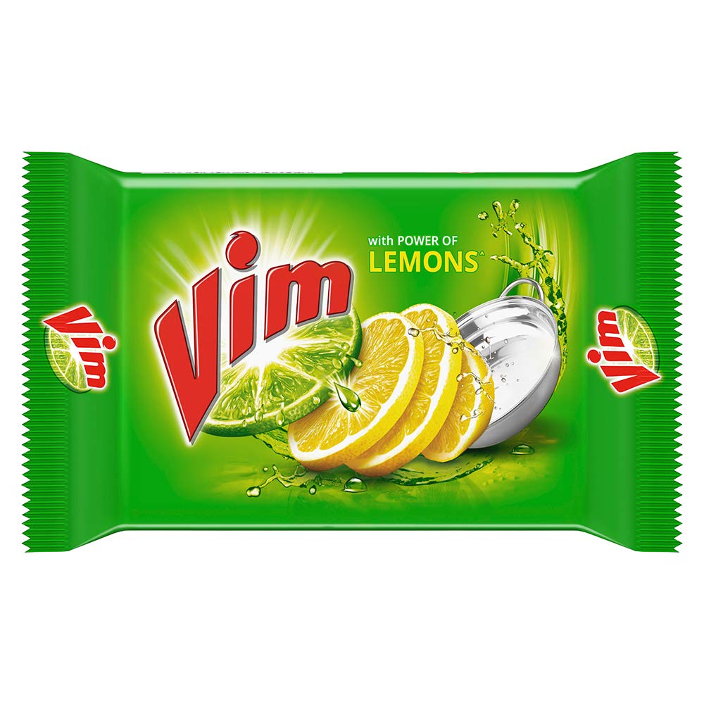 Vim Lemons Detergent Soap Bar (300g)