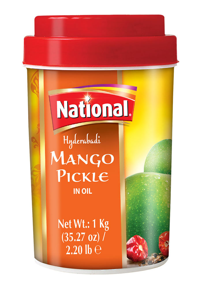 National Hyderabadi Mango Pickle (1Kg  35.27Oz)