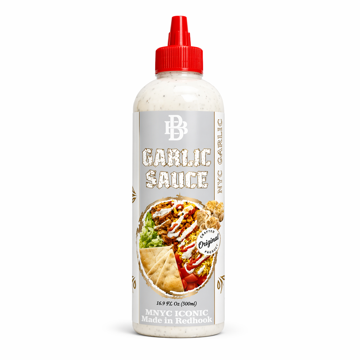 B & B Spicy Garlic White Sauce (16oz)