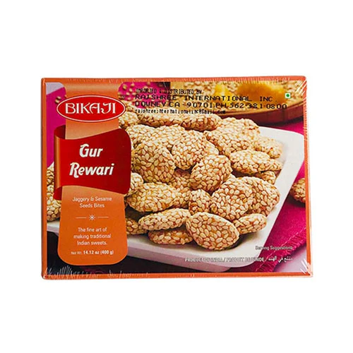 Bikaji Gur Rewari (400g 14oz)