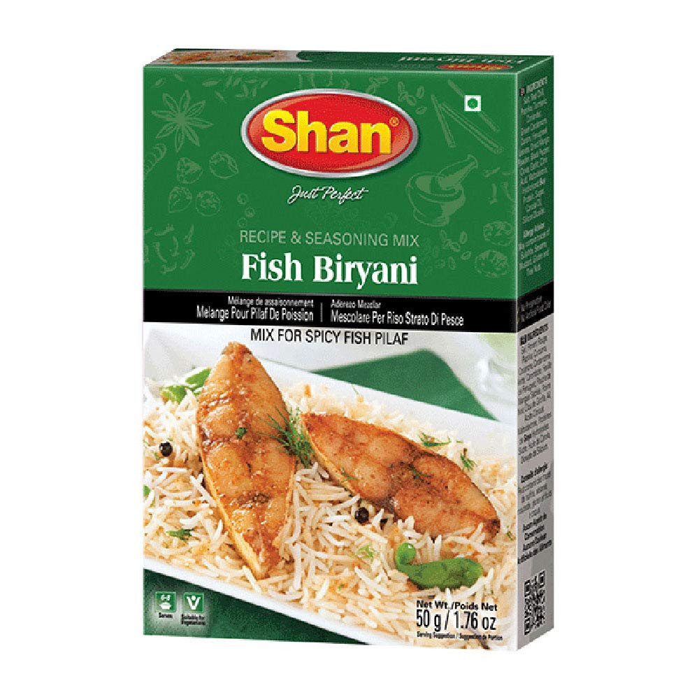 Shan Fish Biryani Mix (50g  1.76Oz)