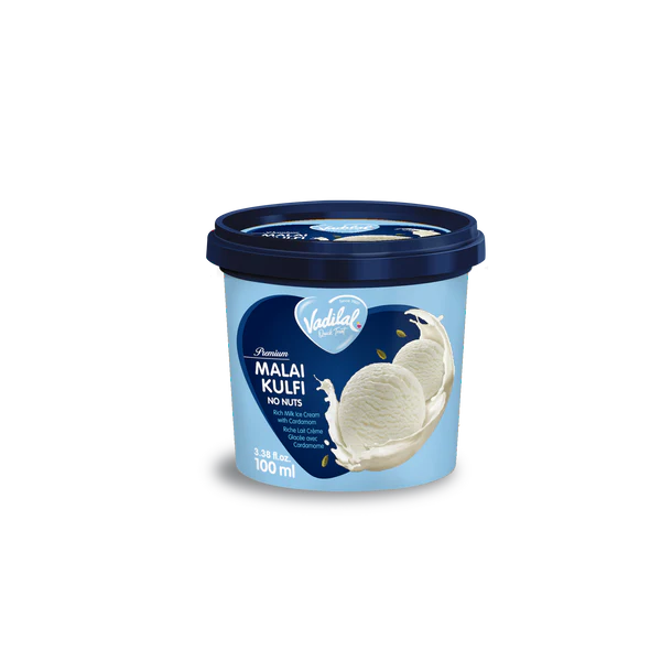 Vadilal Malai Kulfi Ice Cream (No Nuts)