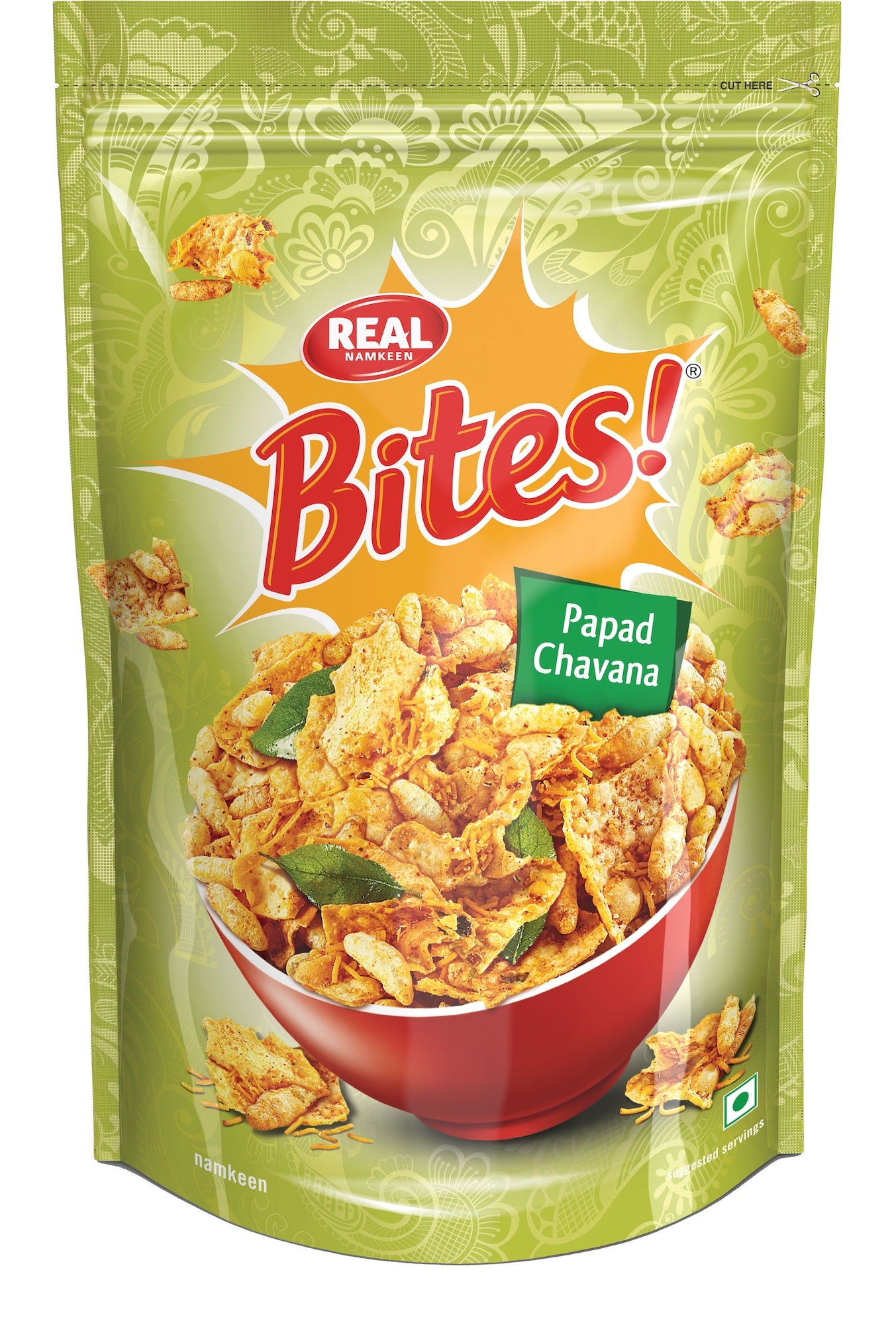 Real Papad Chavana (400g  14.11Oz)