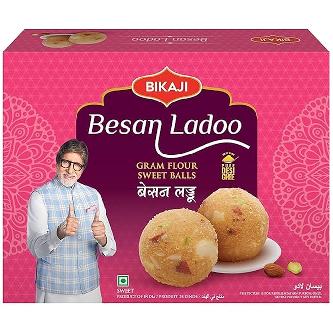 Bikaji Besan Ladoo (400g 14oz)