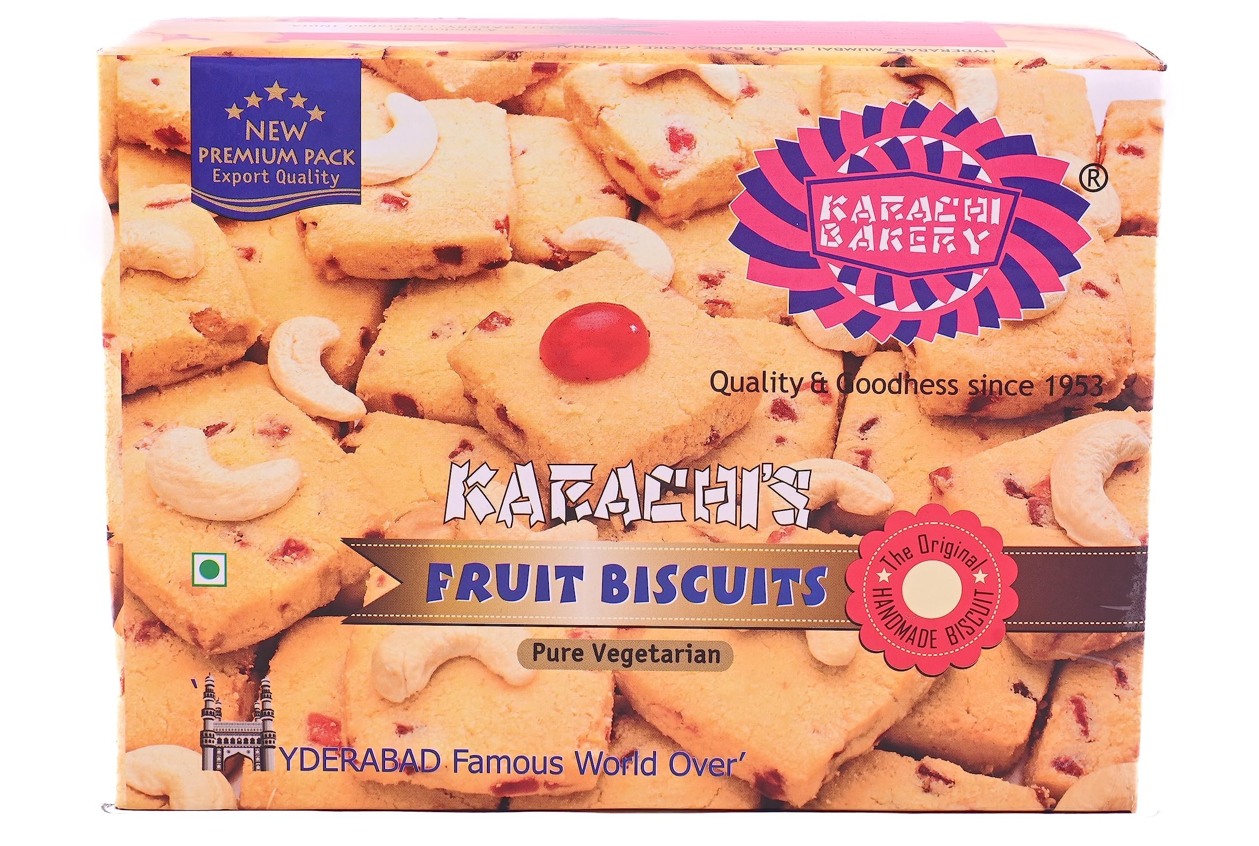 Karachi Bakery Fruit Biscuits (400g  14.10Oz)