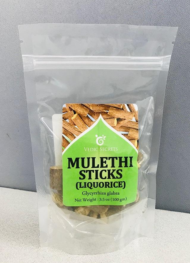 Vedic Secrets Mulethi Sticks (100g  3.5Oz)