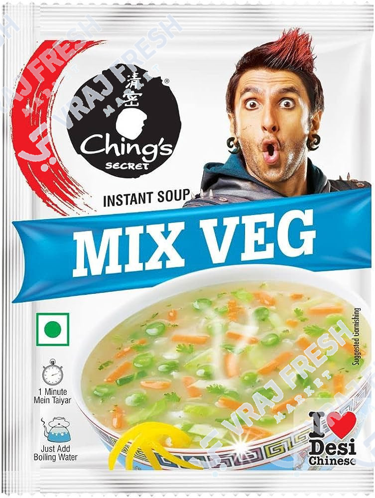 Chings Mix Veg Soup (55g  1.94Oz)