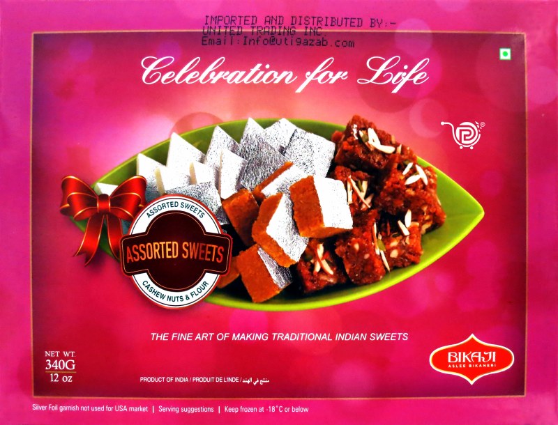 Bikaji Assorted Sweets (340g 12oz)