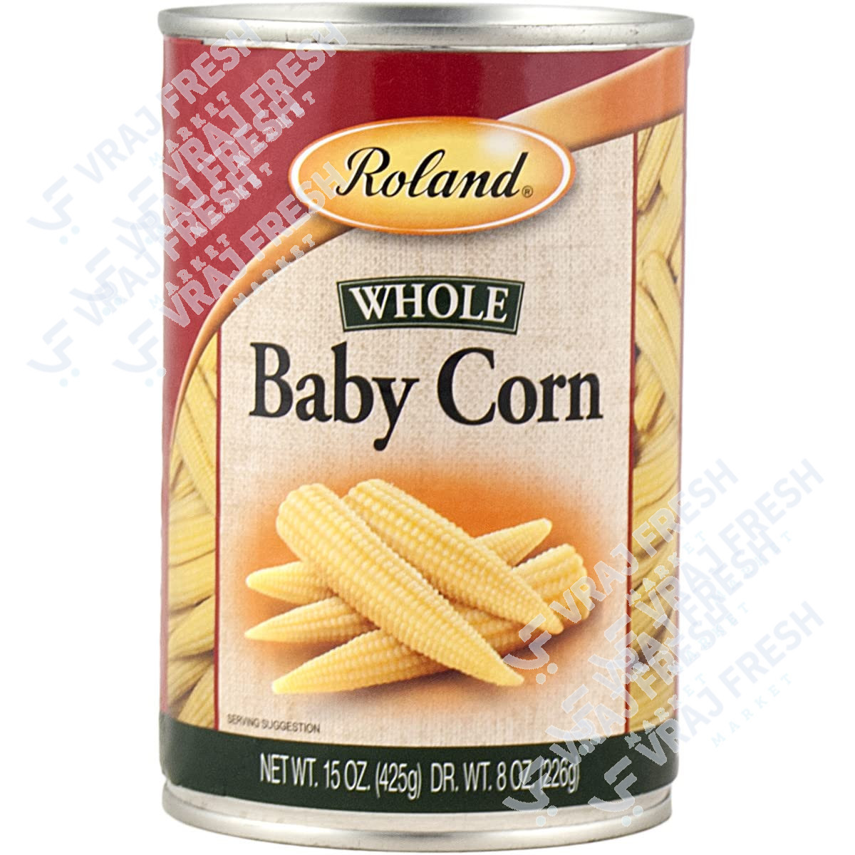 Roland Whole Baby Corn 15 (425g  15Oz)
