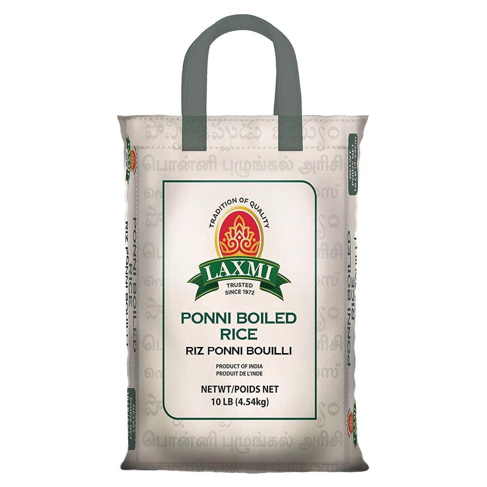 Laxmi Ponni Boiled Rice (4.54kg  10lb)