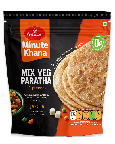 Haldirams Mix Veg Paratha